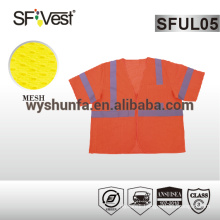 safety clothing wholesale security vest with warning reflective tape , reflective clothing for man